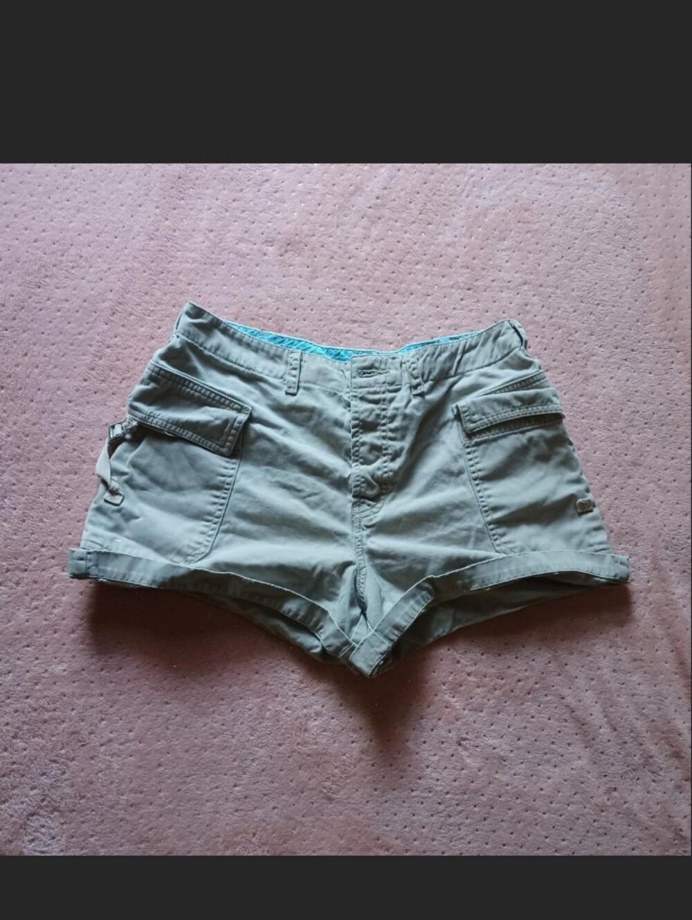 The Limited Olive Green Utility Cargo Shorts